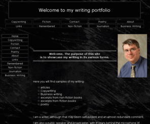 davidsell.com: A portfolio of David Sell's writing
A showcase of my journalism and other writing plus a business opportunities newsletter.