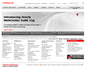 metaserver.com: Oracle | Hardware and Software, Engineered to Work Together
Oracle is the world's most complete, open, and integrated business software and hardware systems company.