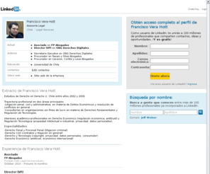 verahott.com: Francisco Vera Hott  | LinkedIn
View Francisco Vera Hott's professional profile on LinkedIn.  LinkedIn is the world's largest business network, helping professionals like Francisco Vera Hott discover inside connections to recommended job candidates, industry experts, and business partners.