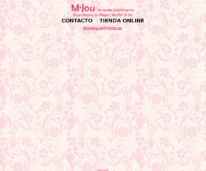 mjou.es: MJou - La moda inspirada en ti
MJou tiene toda la moda que necesitas. siempre inspirada en ti.