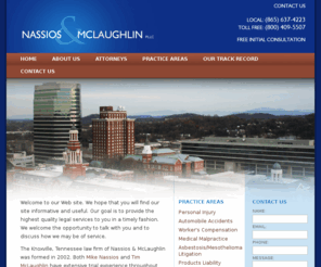 nassiosmclaughlin.com: Knoxville Injury Lawyer - Tennessee Accident Attorney - Maryville, Tennessee Personal Injury Lawyer
Free Consultation - Nassios & McLaughlin - Knoxville Injury Lawyer - Tennessee Accident Attorney - Maryville, Tennessee Personal Injury Lawyer