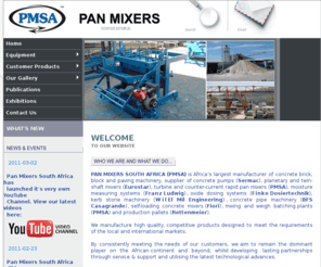 pmsa.com: :: Welcome to Pan Mixers SA ::
Industry