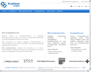 bimprojekteerimine.ee: Avaleht - BIM
