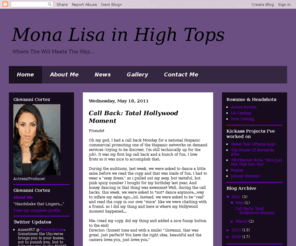 giovannicortez.com: Mona Lisa in High Tops
