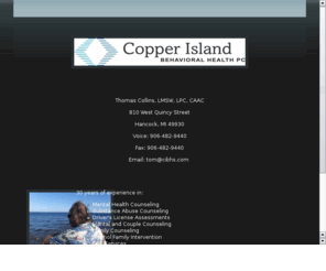 copperislandbehavioralhealth.com: Copper Island Behavioral Health PC
Copper Island Behavioral Health PC