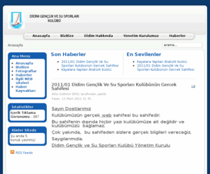 didimyelken.org: Didim Gençlik ve Su Sporları Kulübü
Didim Yelken-Didim de, doğanın bolca sunduğu rüzgar ve denizin sayesinde Yelken sporunu yapmak,yaptırmak ve geliştirmek
