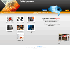 gmsallent.com: G&M Computers
GM Computers. Empresa de asesoramiento, venta y servicio técnico de sistemas informáticos.