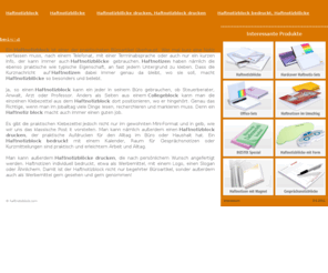 haftnotizblock.com: Haftnotizblock
Haftnotizblock: modernes u. praktisches Werbemittel