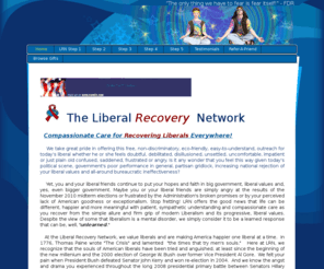 liberalrn.com: Home - LRN - A Free Private Service
Free, compassionate care for recovering liberals everywhere!