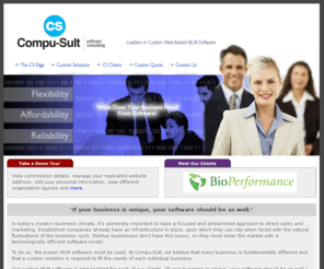 mlm-software.com: Welcome to Compu-Sult
Custom MLM Software that is easy to use