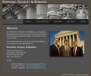 sgblawfirm.com: Stephens, Gourley & Bywater - Attorneys at Law - Las Vegas, NV
