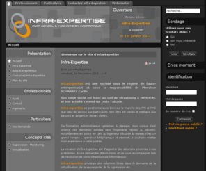 infra-expertise.com: Bienvenue sur le site d'Infra-Expertise
Infra-Expertise - Audit, Conseil & Ingénierie en Informatique