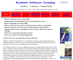 oracle-trainer.com: Realistic Software Training - Oracle training, Software training, Oracle Courses, Forms Builder, Data Warehousing
