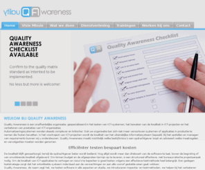 q-aware.com: QA - Quality Awareness
quality awareness- softwaretesten en kwaliteitszorg