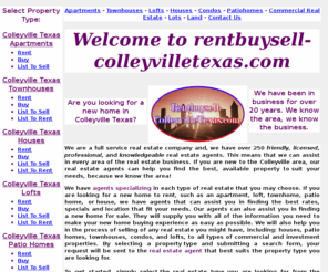 rentbuysell-colleyvilletexas.com: Real Estate in Colleyville Texas houses,apartments,townhomes,patiohomes,lofts and condos in Colleyville Texas - Real Estate in Colleyville Texas
houses,apartments,townhomes,patiohomes,lofts and condos in Colleyville Texas - we find apartments,townhomes,patiohomes,lofts and condos for rent and seale in Colleyville Texas , current rental rates,specials,detailed information,specialized agents