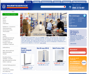 warmteservice.info: Centrale verwarming (cv ketel) en sanitair en meer bij Warmteservice
Warmteservice verkoopt alle bekende merken CV ketels, radiatoren, vloerverwarming, convectorputten, sanitair en dakbedekking tegen vaste lage prijzen.