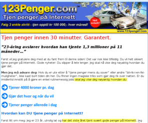 123penger.com: 123Penger.com - Tjen penger på Internett!
