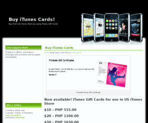 buyitunescards.com: Buy iTunes Cards!
Buy iTunes Cards