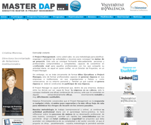 master-dap.org: Master project management-cursos-gestion de proyectos-direccion | Master en Direccion de Proyectos
Nuestro objetivo es formar profesionales en certificacion pmp, master project management, cursos gestion de proyectos, master gestion de proyectos, cursos Project management,direccion de proyectos , master direccion de proyectos, Project manager.