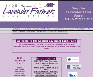 sequimlavenderfarmfest.com: Sequim Lavender Farms
Lavender farmers dedicated to growing and marketing lavender in the Sequim Valley, America's Provence.