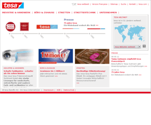 xn--tesa-klebebnder-blb.biz: Homepage - tesa Bandfix AG
Homepage