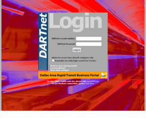 dartnet.org: DARTnet | DALLAS AREA RAPID TRANSIT BUSINESS PORTAL
