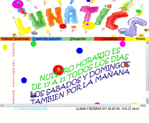 lunatics.es: Lunatics ...:: Fiestas Infantiles ::...
Fiestas Infantiles, Mallorca, Cumpleaños Infantiles, Pista Americana, Soft Play, Cumpleaños, Fiestas, Cama Elástica