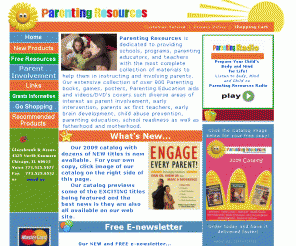 parenting-resources.com: Parenting Resources Online for Parenting Educators and Teachers
Parenting Resources Online (Books, Games, Posters, Videos and other Parenting Education aids) for today's Parenting Educators and Teachers.
