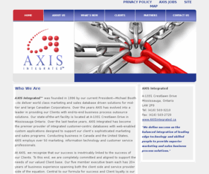 axis-dbm.com: AXIS Integrated - : Home
This is the AXIS website.