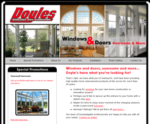 doyleswindows.com: Doyles - Windows Doors Sunrooms & More
