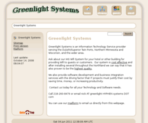 greenlight-systems.com: Greenlight Systems - Greenlight Systems
Greenlight Systems provides professional IT and technology services