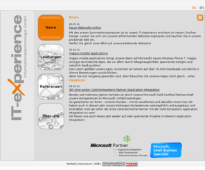 it-experience.biz: IT-eXperience >  Home
