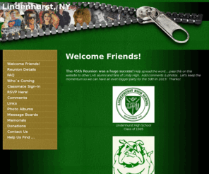 lhs1965.com: Lindenhurst, NY Class of 1965
high school reunion website for the Lindhenhurst, NY High School class of 1965