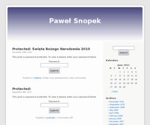 snopek.info: Paweł Snopek
