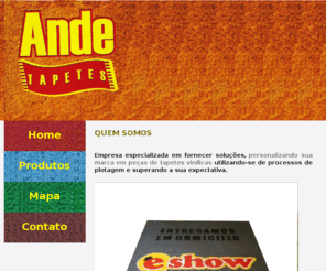 andetapetes.com: ANDE TAPETES, tapetes personalizados
