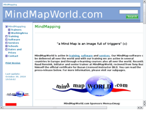 imindmapworld.com: (i)MindMapWorld
mindmap software iMindMap from Tony Buzan