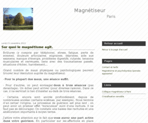 le-magnetiseur.com: Magnétiseur Paris
Soins, psychokinésiste, énergéticien, magnétiseur à Paris