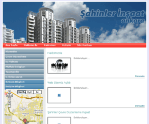 sahininsaattasimacilik.com: Şahinler inşaat, şahinler çevre düzenleme, sincan, ankara, çevre düzenleme ısı yalıtım mutfak dolapları hizmetleri.
Şahinler İnşaat LTD.ŞTİ