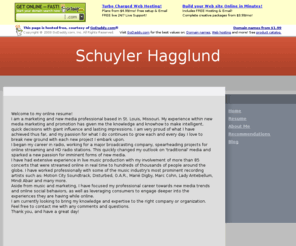 schuylerhagglund.com: Schuyler Hagglund
Social media and entertainment marketing professional located in St. Louis, Missouri. Currently available for hire.