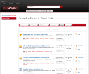 email-tool.com: Bigware
Bigware is one of the top free software download forum on the web. Every day dozens of new and updated programs, news are submitted to our website.