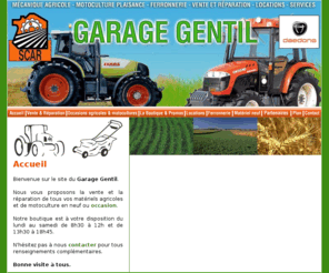 garage-gentil.com: Garage Gentil
Bienvenue sur le site du Garage Gentil : Mécanique Agricole, motoculture de plaisance et ferronnerie à Plouguerneau (29).