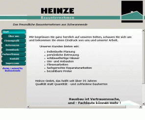 heinze-bau.de: Heinze Gmbh, das freundliche Bauunternehmen aus Schwanewede
