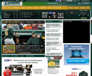 oaklandathletics.asia: The Official Site of The Oakland Athletics | oaklandathletics.com: Homepage
Major League Baseball