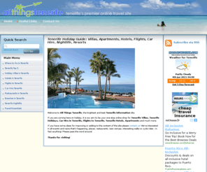 allthingstenerife.com: Tenerife information guide | All Things Tenerife
Information and resort guides for Tenerife in the Canary Islands