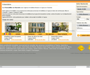 boissonimmobilier.fr: Boisson Immobilier
Achats Ventes de maison en Charente