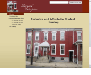 burwoodenterprises.com: Burwood Enterprises, LLC
Exclusive student rental properties