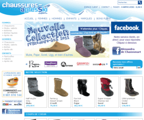 chaussures-apresski.com: Aprs-Ski
Retrouvez les plus grandes marques de chaussons et de pantoufles sur chaussons-pantoufles.com : Bruman, Giesswein, Florett, Romika, Pulma mais aussi Ugg, Simple et Camper