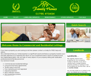 familyhomes2let.com: Family Homes - Letting agent in and around Sittingbourne, Kent
Family Homes - Letting agent covering All of Kent, London, Stoke, Wales and Reading. We have over 20 Years of Experience in the Property Field