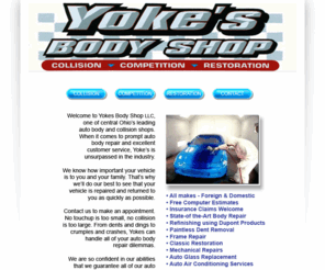 yokesbodyshop.com: YBS Home
Yoke's Body Shop, featuring the very best collision repair and restoration. Family owned since 1977. Located in Powell, Ohio