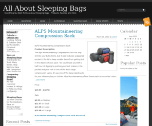 allaboutsleepingbags.com: All About Sleeping Bags
Everything You Want To Know About Sleeping Bags – Products, Reviews, and More